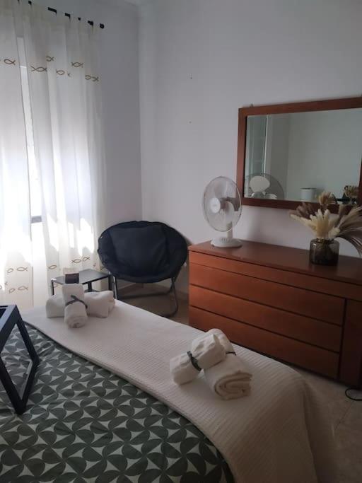 Apartamento Em Fuseta - Casa Da Praia Bagian luar foto