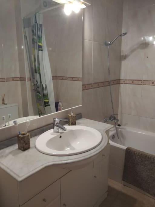 Apartamento Em Fuseta - Casa Da Praia Bagian luar foto